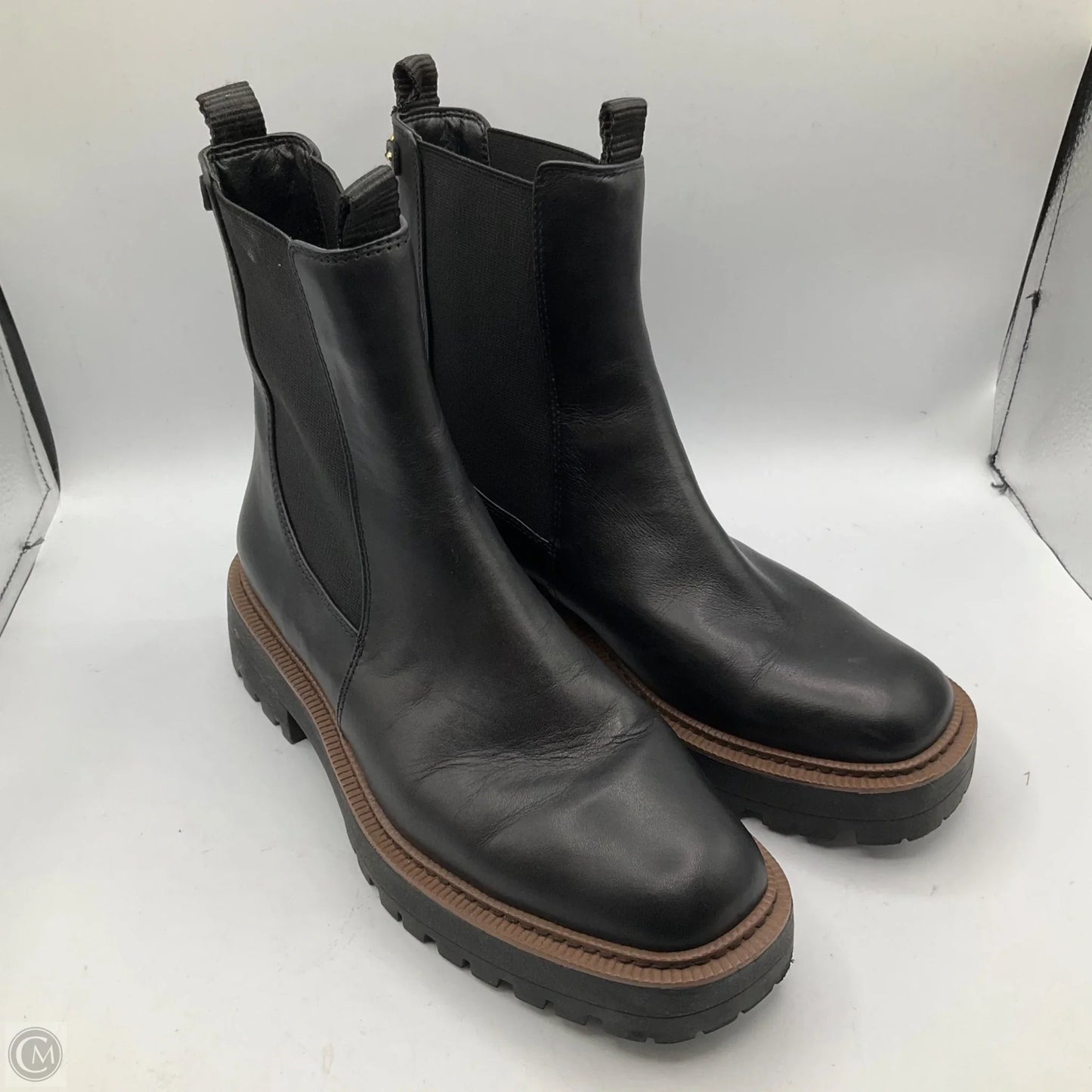 Boots Ankle Flats By Sam Edelman In Black, Size: 9