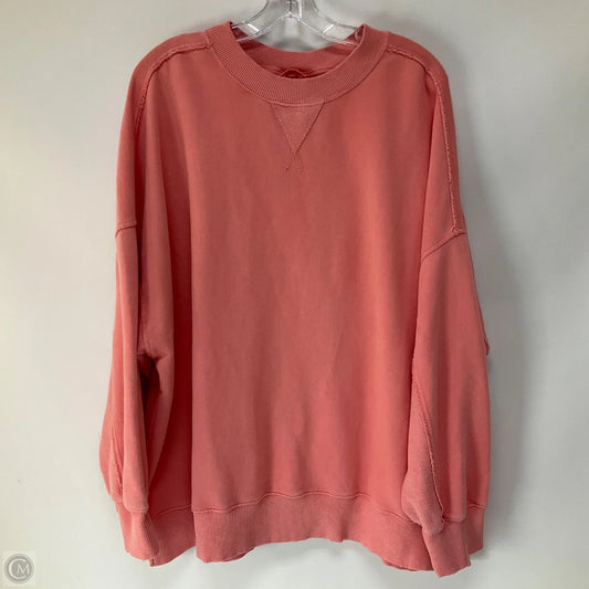 Sweatshirt Crewneck By Aerie In Pink, Size: Xl