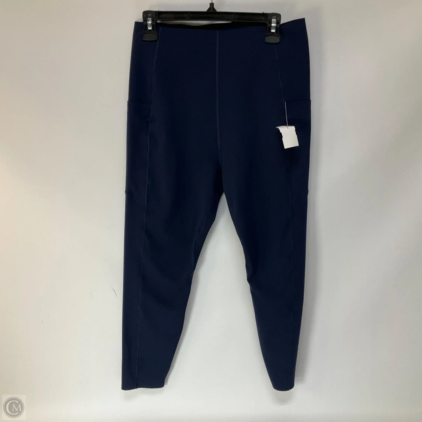 Athletic Leggings By Spyder In Black, Size: L