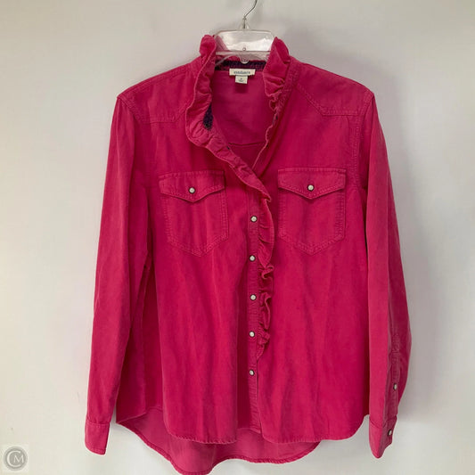 Top Long Sleeve By Sundance In Pink, Size: M