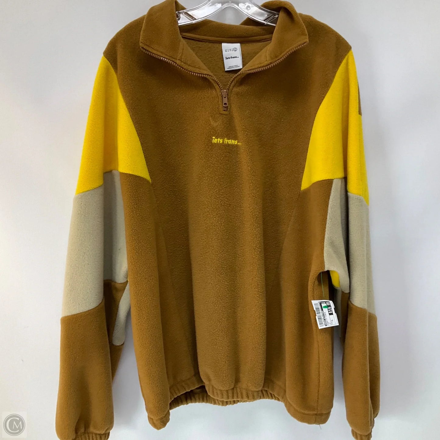 Athletic Fleece By Urban Outfitters In Tan, Size: Xl