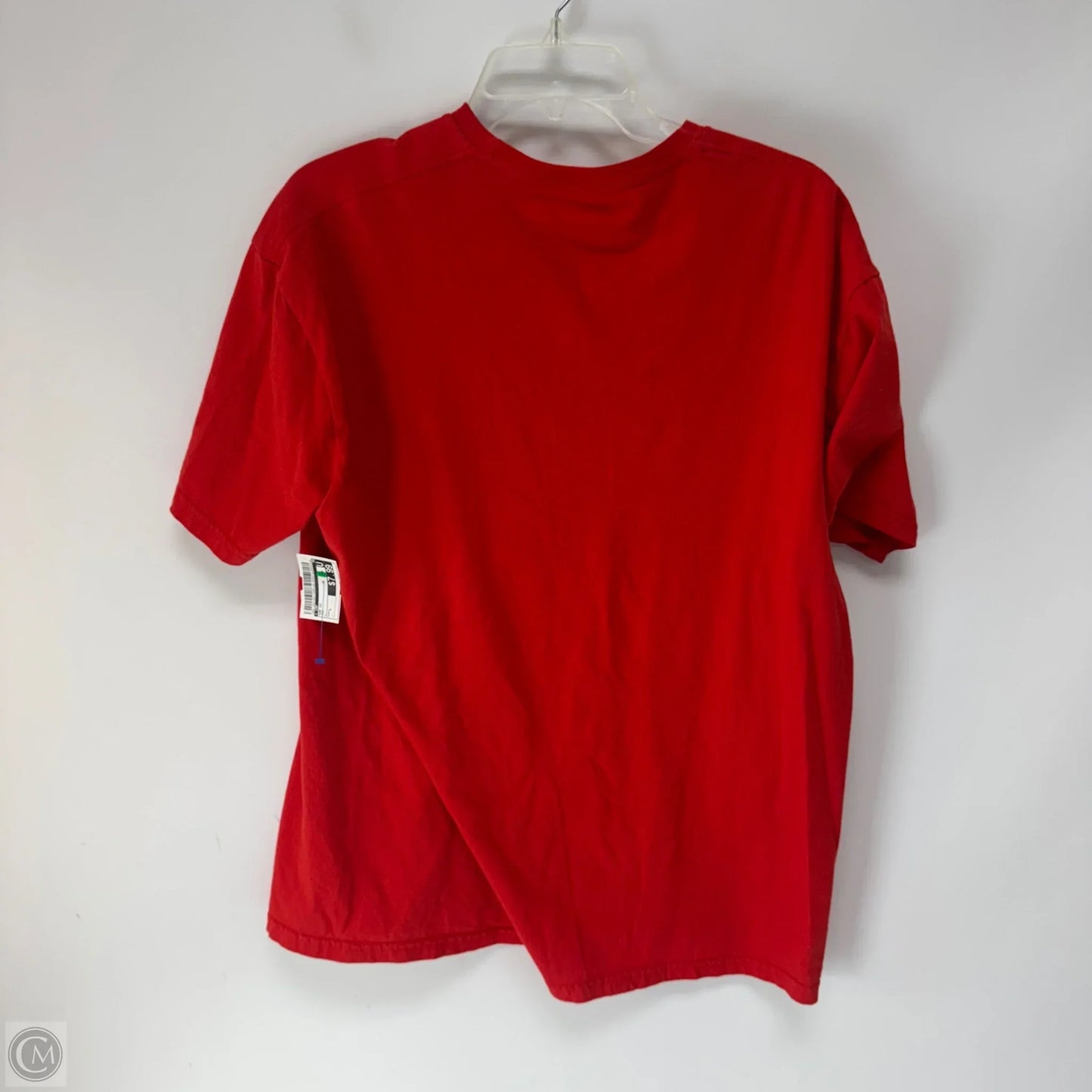 Top Short Sleeve By Cmf In Red, Size: L