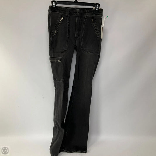 Jeans Skinny By Anthropologie In Black, Size: 0