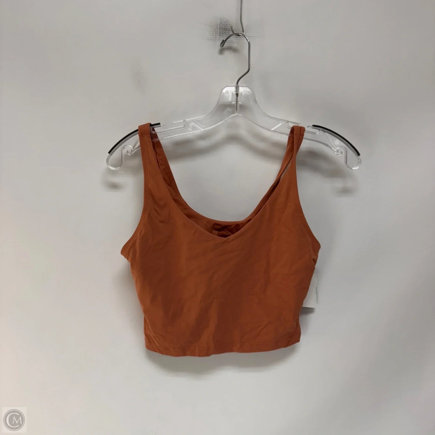 Athletic Tank Top By Lululemon In Orange, Size: 8