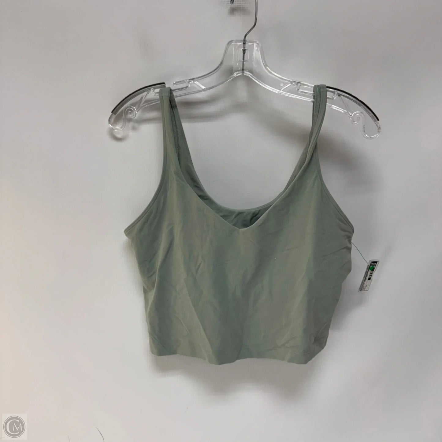 Athletic Tank Top By Lululemon In Green, Size: 12