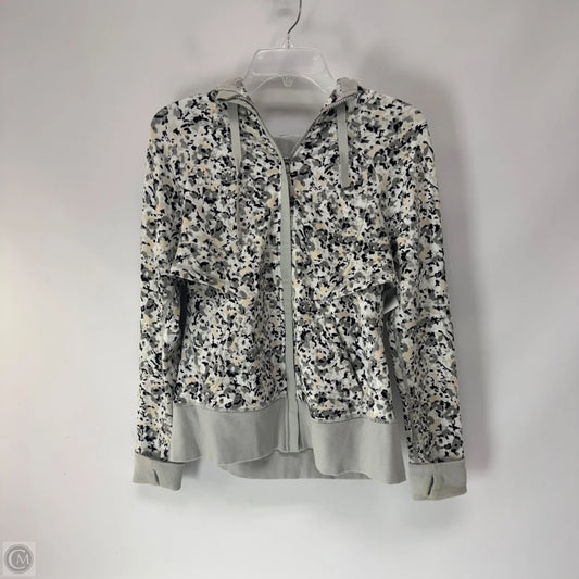 Athletic Jacket By Lululemon In Multi-colored, Size: 12