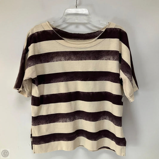 Top Short Sleeve By Madewell In Purple, Size: M