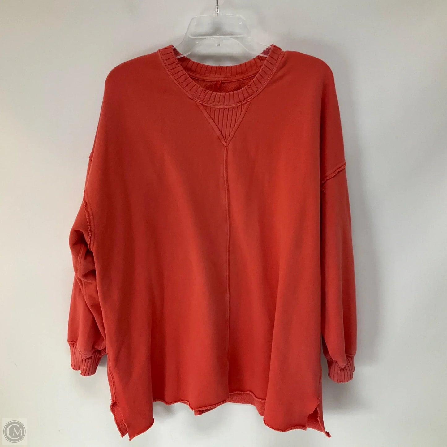 Sweatshirt Crewneck By Aerie In Orange, Size: M