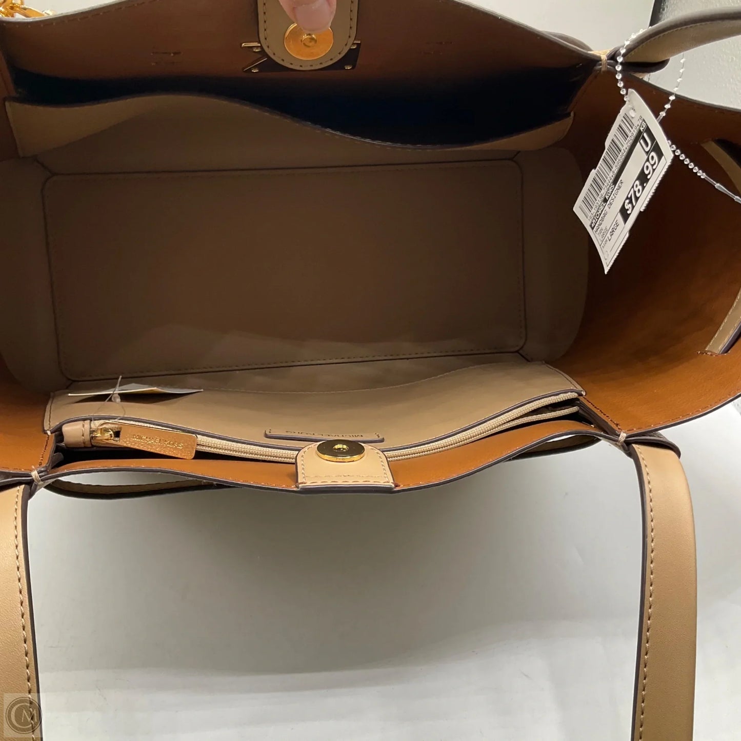 Handbag Designer By Michael Kors, Size: Large