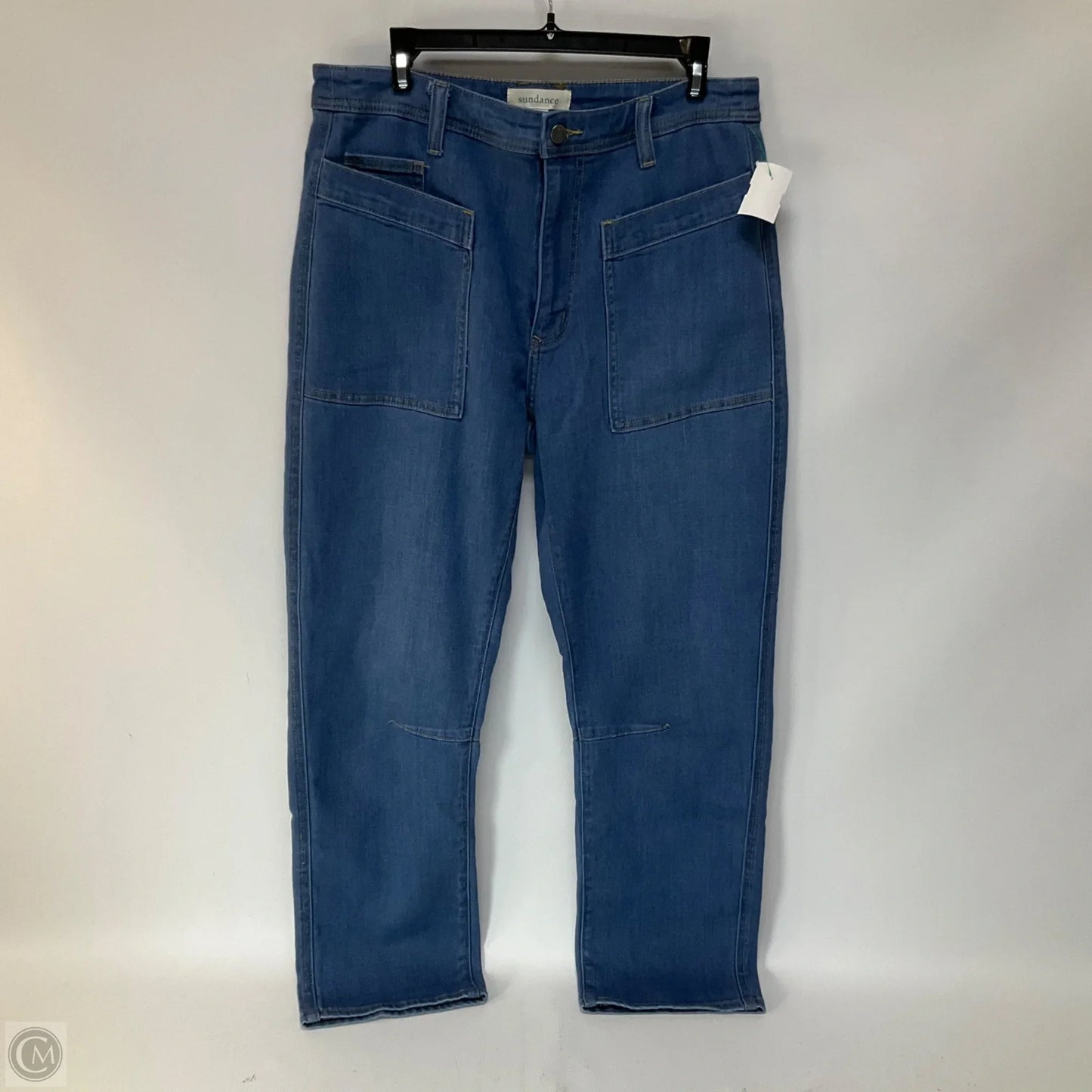 Jeans Straight By Sundance In Blue Denim, Size: 10