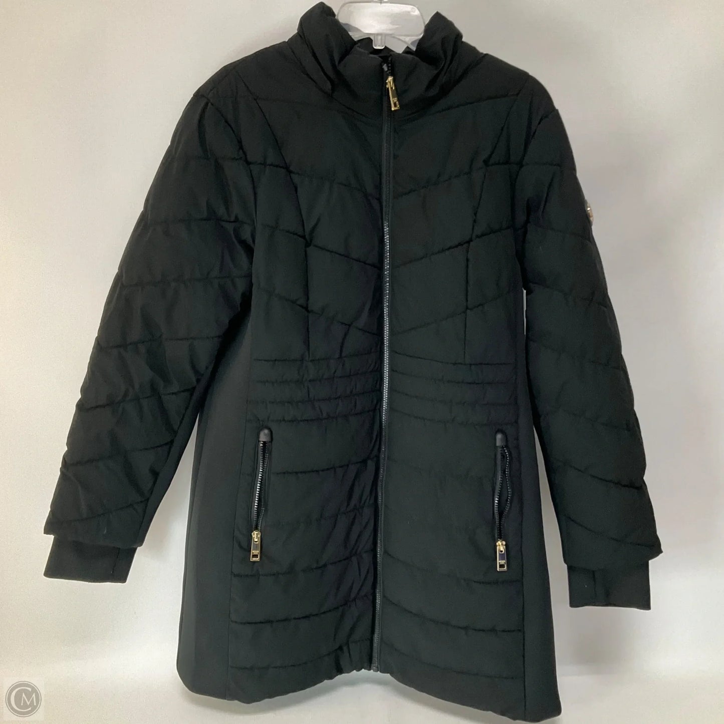 Jacket Puffer & Quilted By Michael By Michael Kors In Black, Size: Xl