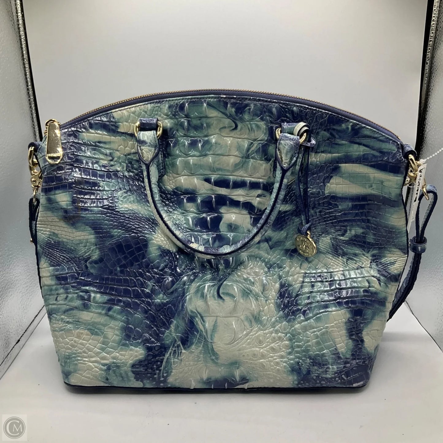Handbag Designer By Brahmin, Size: Medium