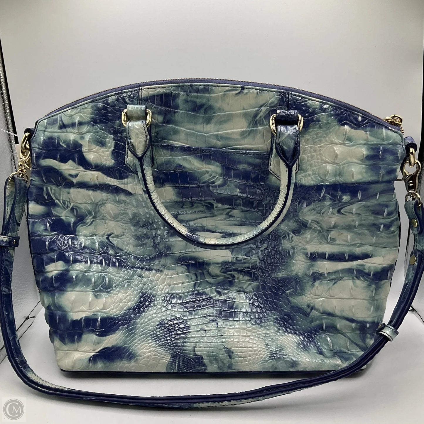 Handbag Designer By Brahmin, Size: Medium