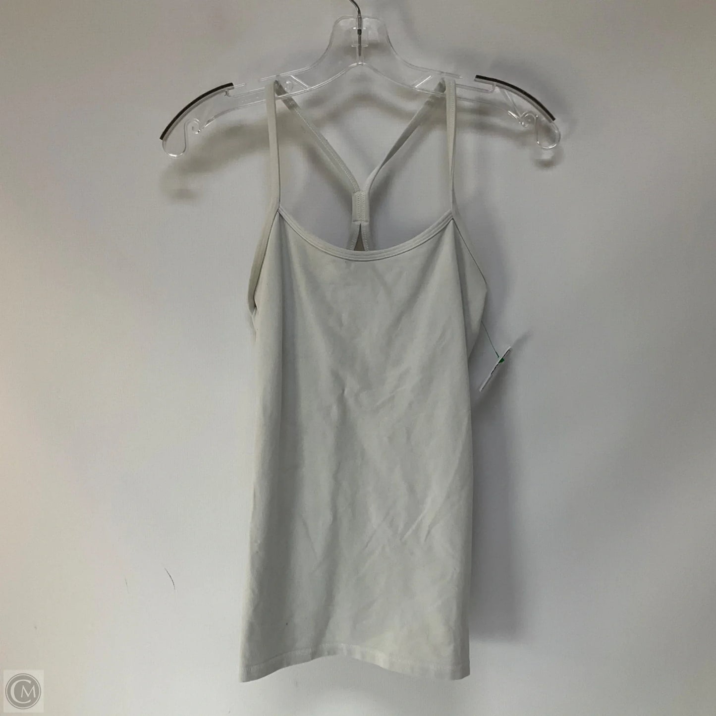 Athletic Tank Top By Lululemon In White, Size: 6