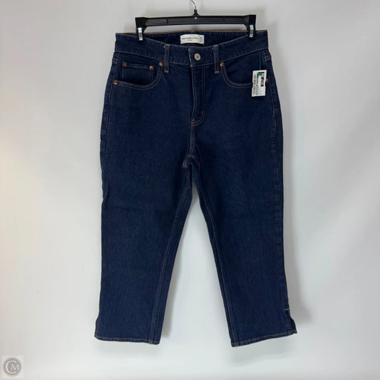 Jeans Skinny By Abercrombie And Fitch In Blue Denim, Size: 6