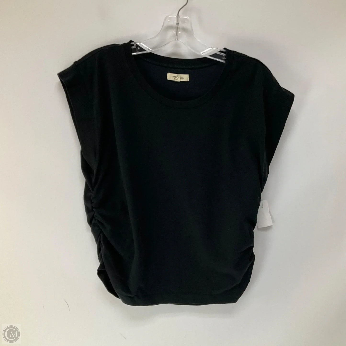 Top Sleeveless By Madewell In Black, Size: L