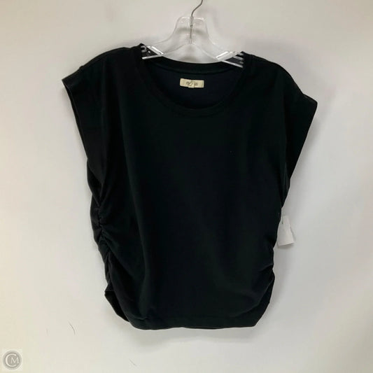 Top Sleeveless By Madewell In Black, Size: L