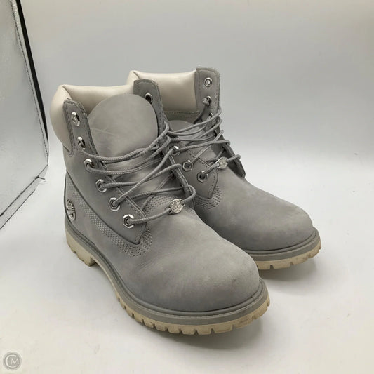Boots Ankle Flats By Timberland In Grey, Size: 6