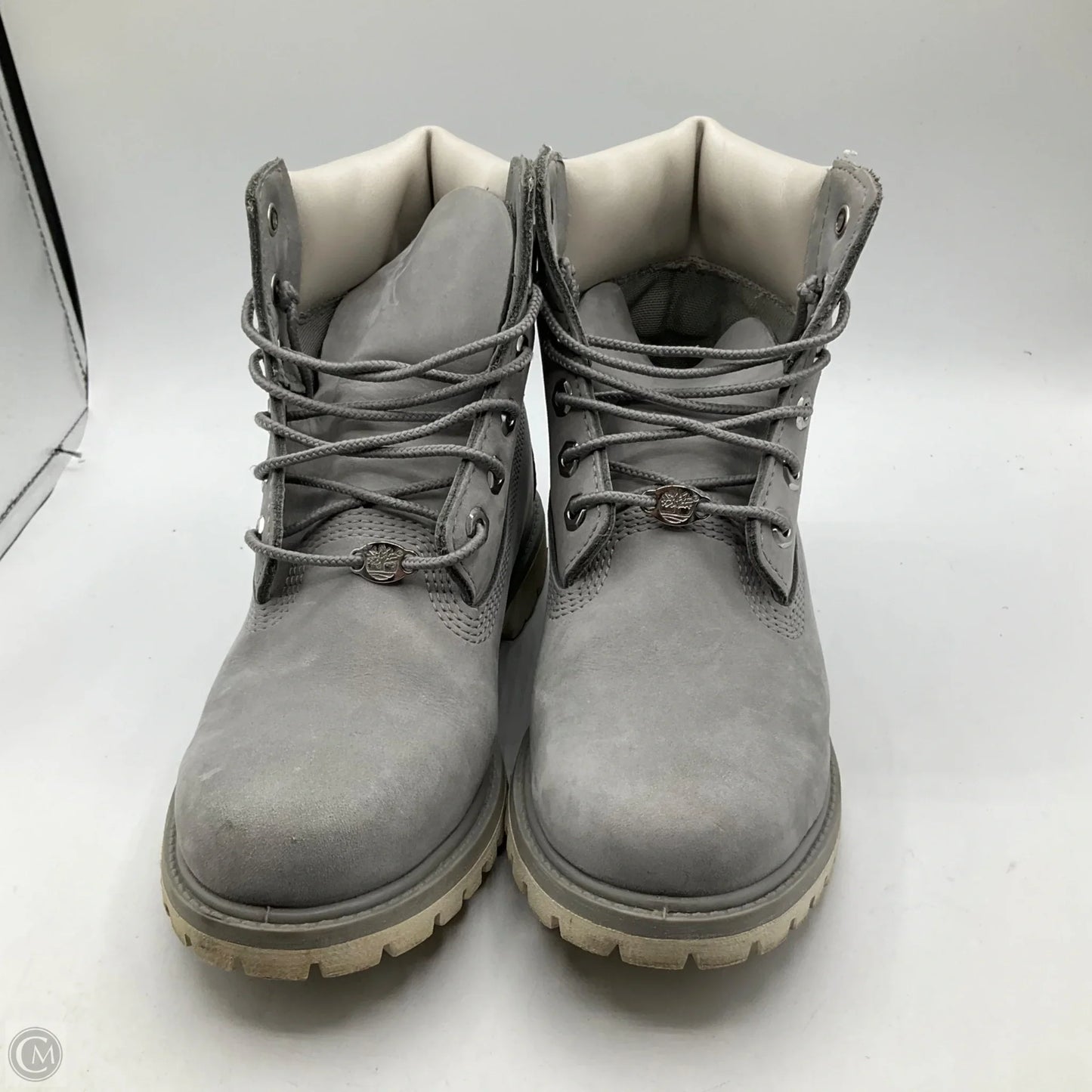 Boots Ankle Flats By Timberland In Grey, Size: 6