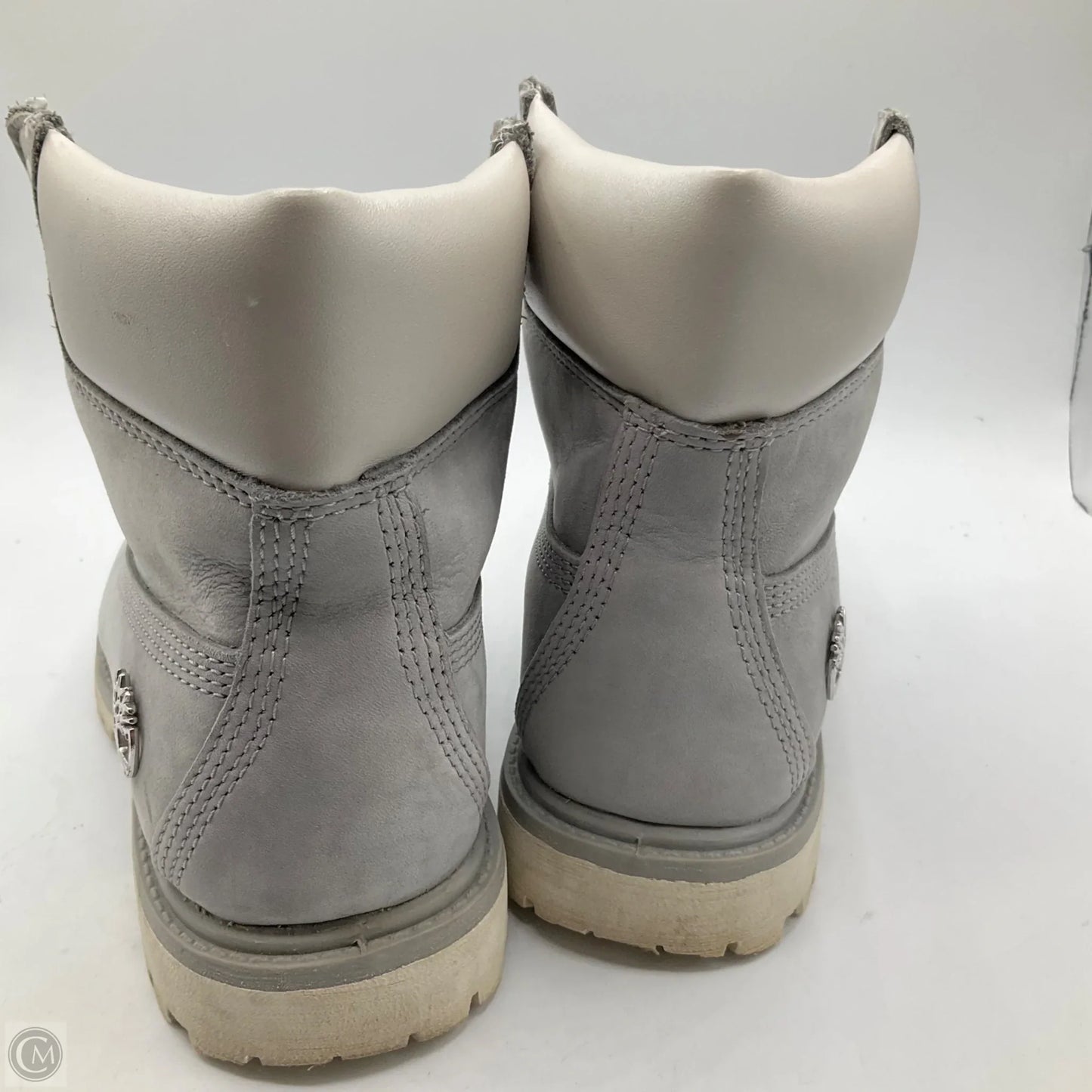 Boots Ankle Flats By Timberland In Grey, Size: 6