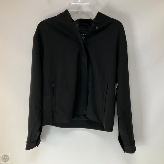 Athletic Jacket By Athleta In Black, Size: L