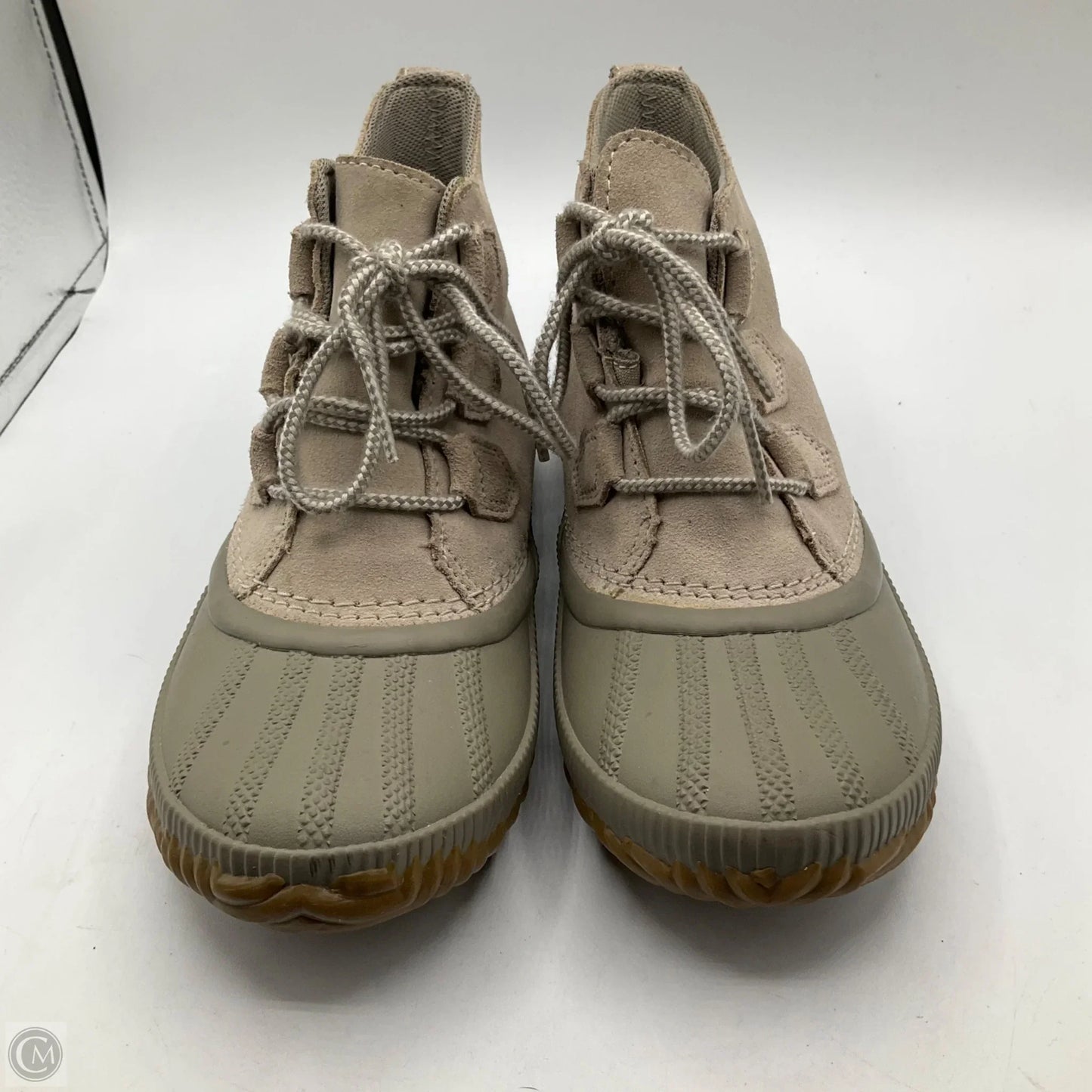 Boots Ankle Flats By Sorel In Grey, Size: 6.5