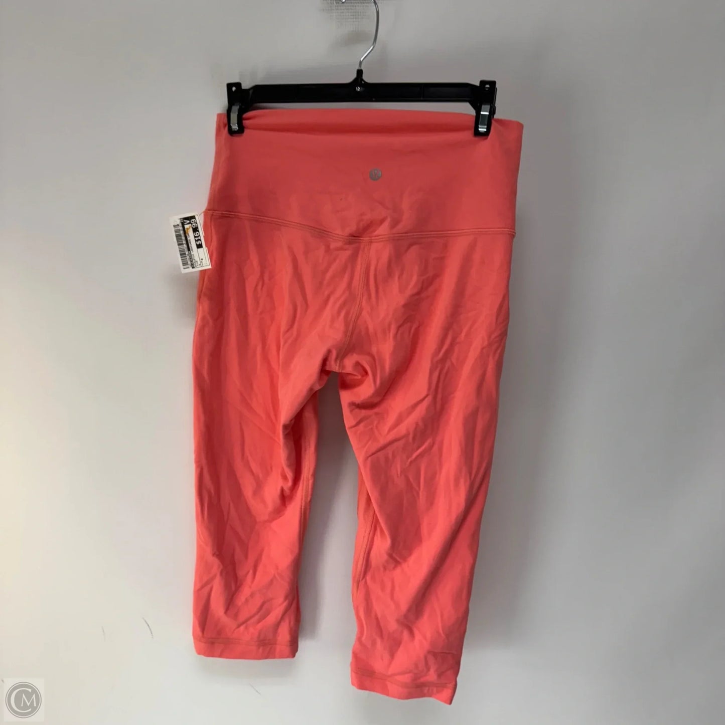 Athletic Leggings Capris By Lululemon In Pink, Size: 8