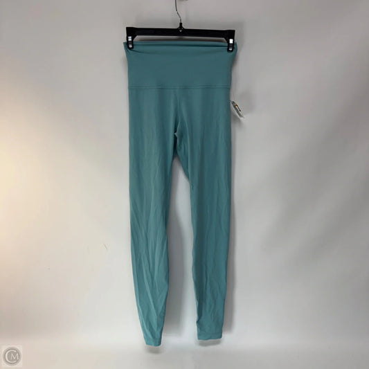 Athletic Leggings By Lululemon In Blue, Size: 4