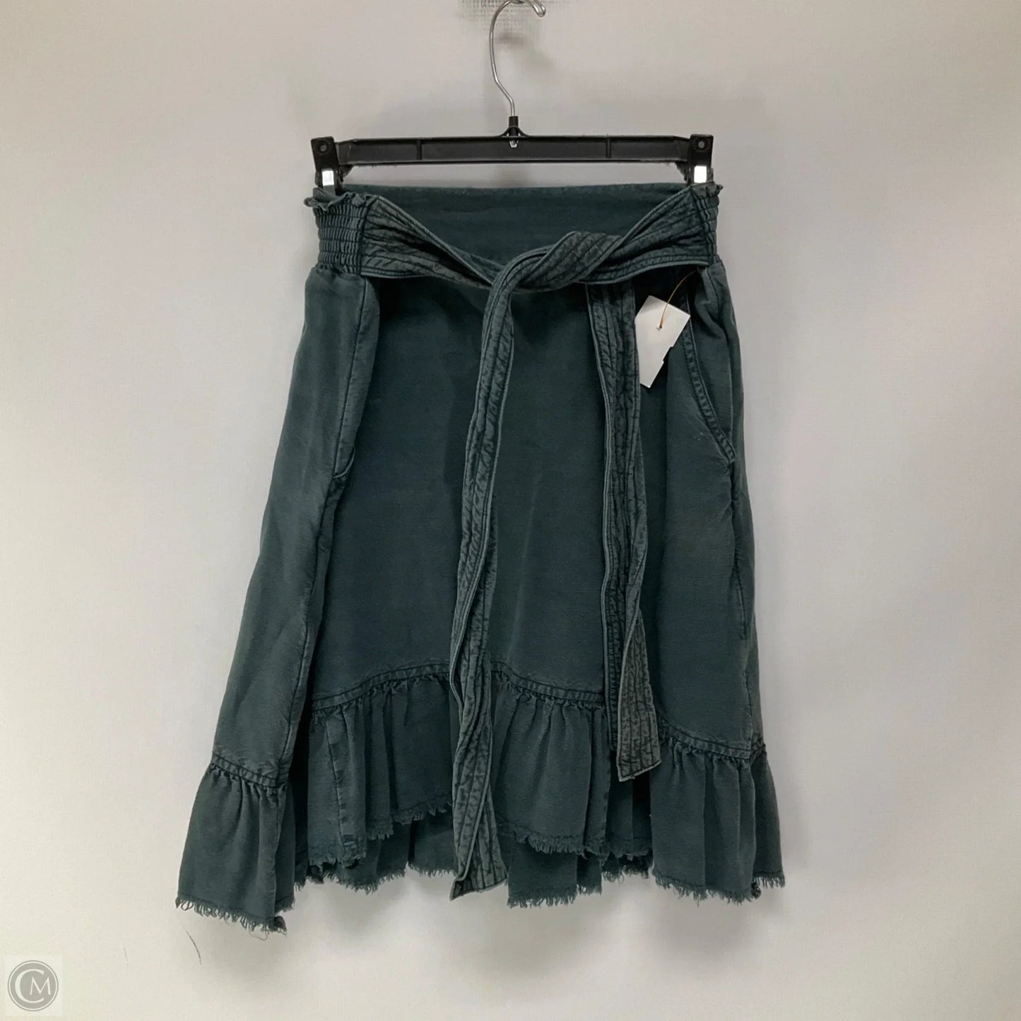 Skirt Mini & Short By Anthropologie In Grey, Size: S