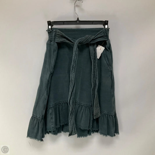 Skirt Mini & Short By Anthropologie In Grey, Size: S