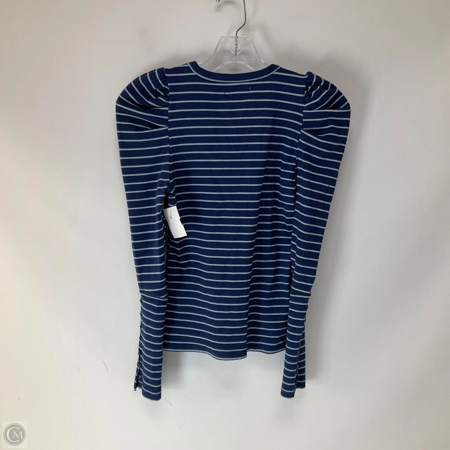 Top Long Sleeve By Anthropologie In Blue, Size: S