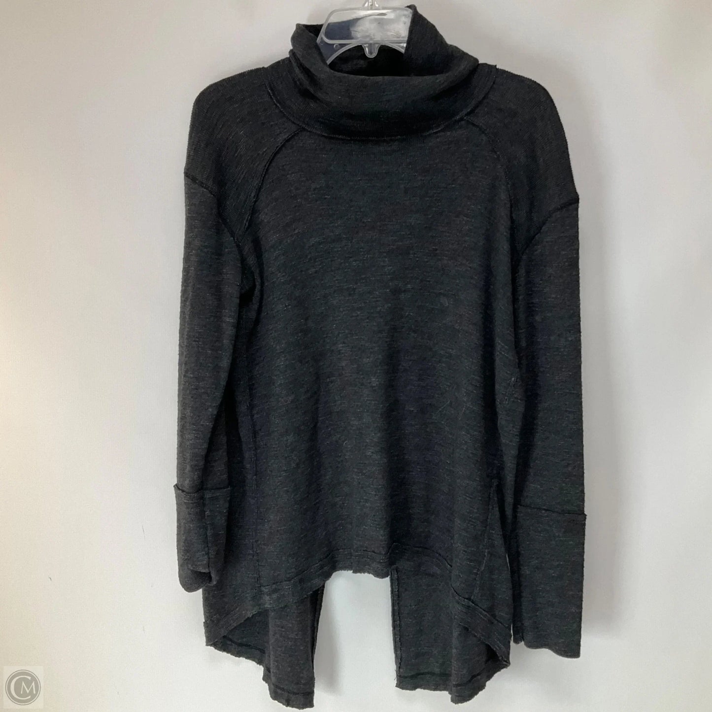 Top Long Sleeve By Free People In Grey, Size: M