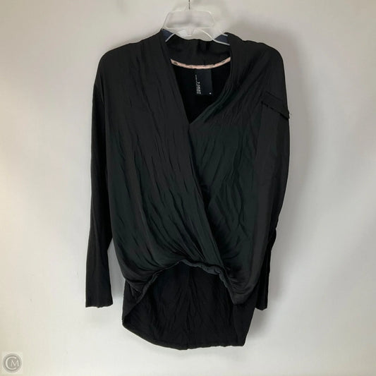 Top Long Sleeve By Anthropologie In Black, Size: M