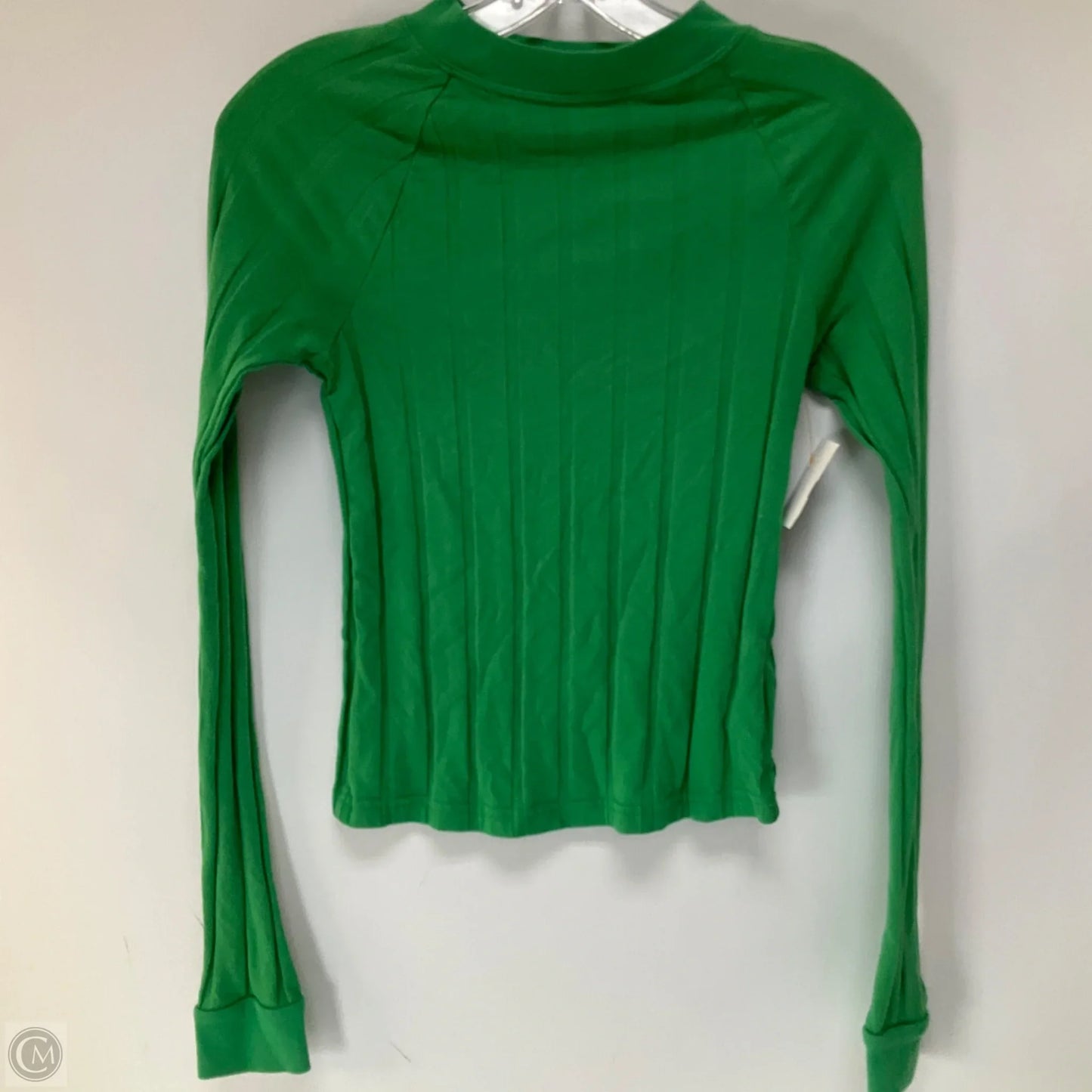 Top Long Sleeve By Bdg In Green, Size: M