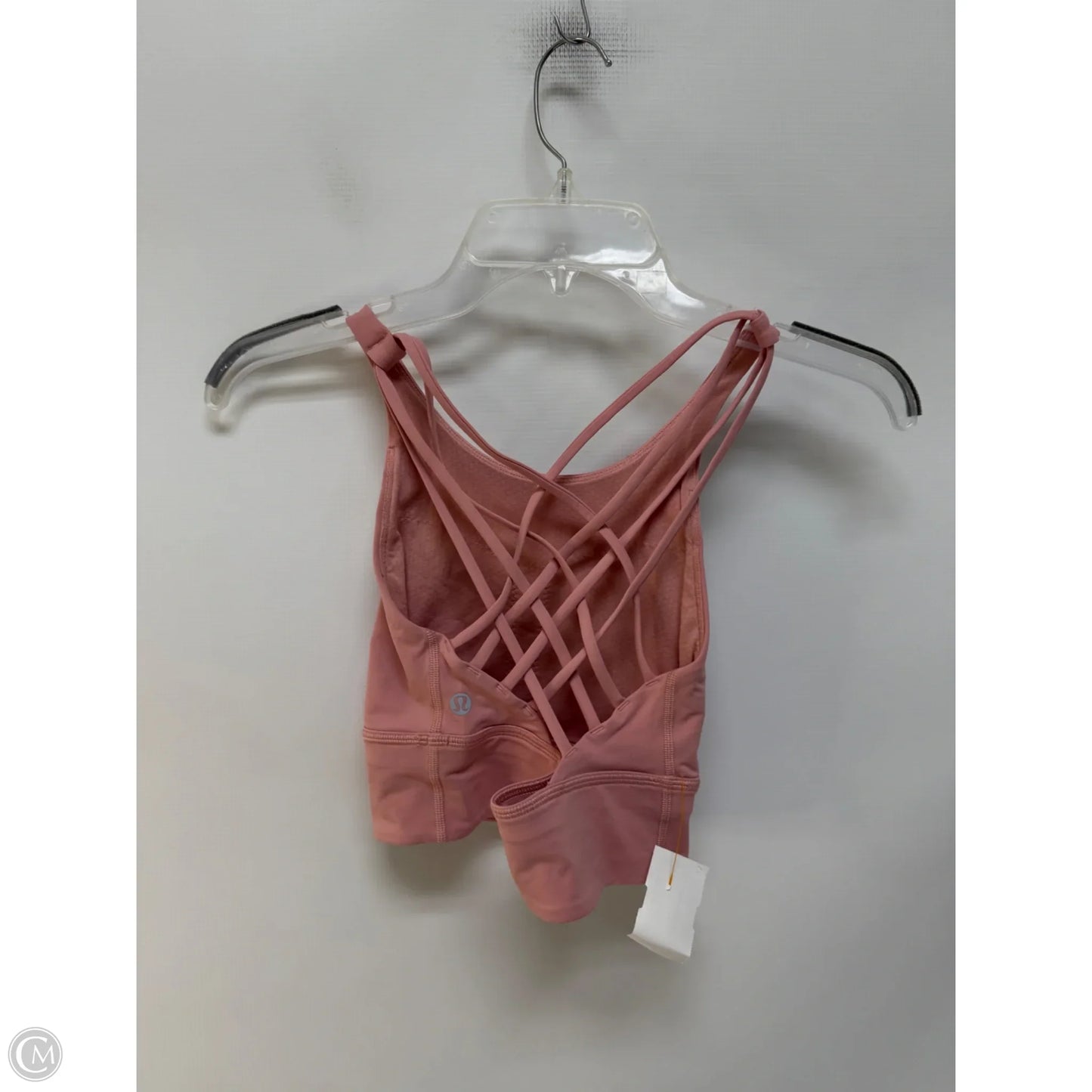 Athletic Bra By Lululemon In Pink, Size: 4