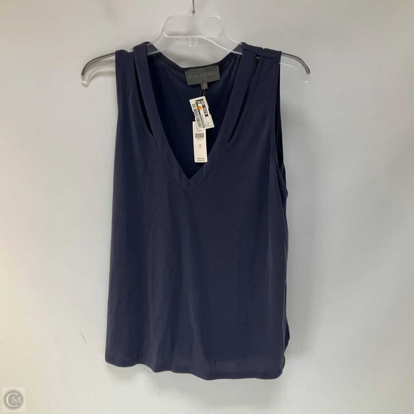 Top Sleeveless By Anthropologie In Blue, Size: M