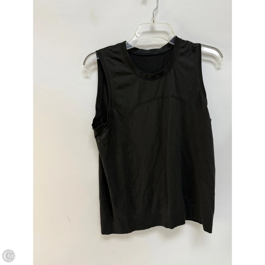 Athletic Tank Top By Lululemon In Black, Size: 8