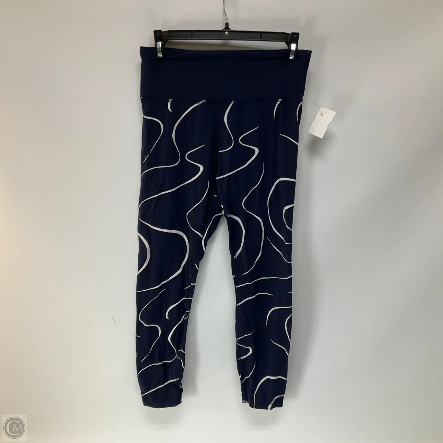 Athletic Leggings By Tory Burch In Blue, Size: M