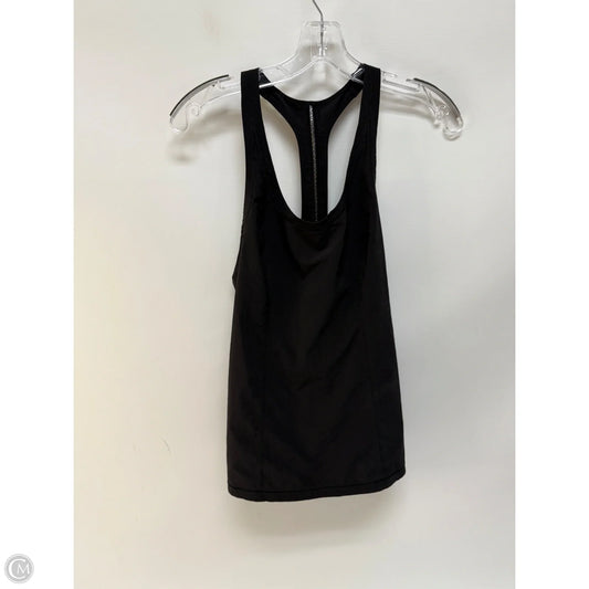 Athletic Tank Top By Lululemon In Black, Size: 4