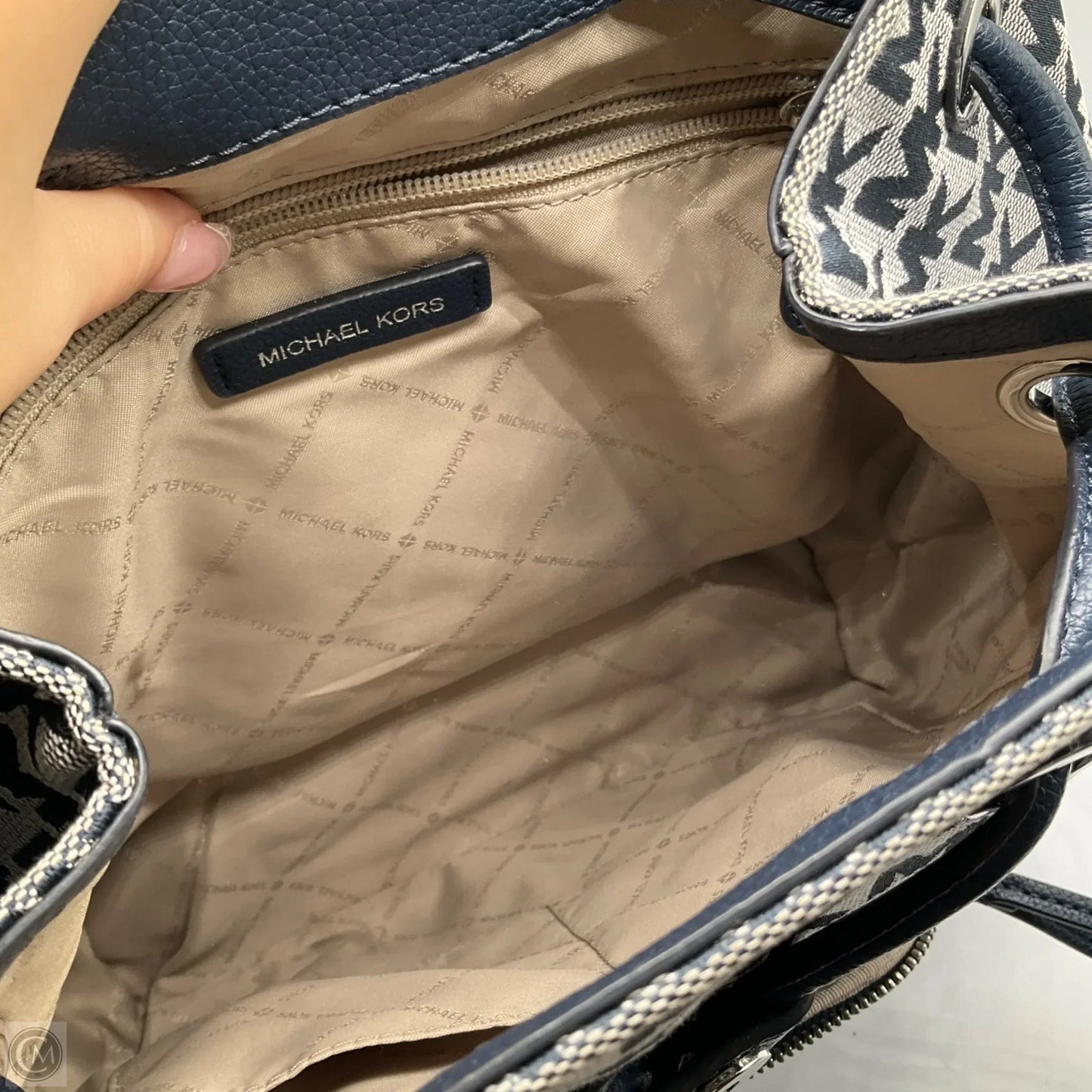 Backpack Designer By Michael Kors, Size: Medium