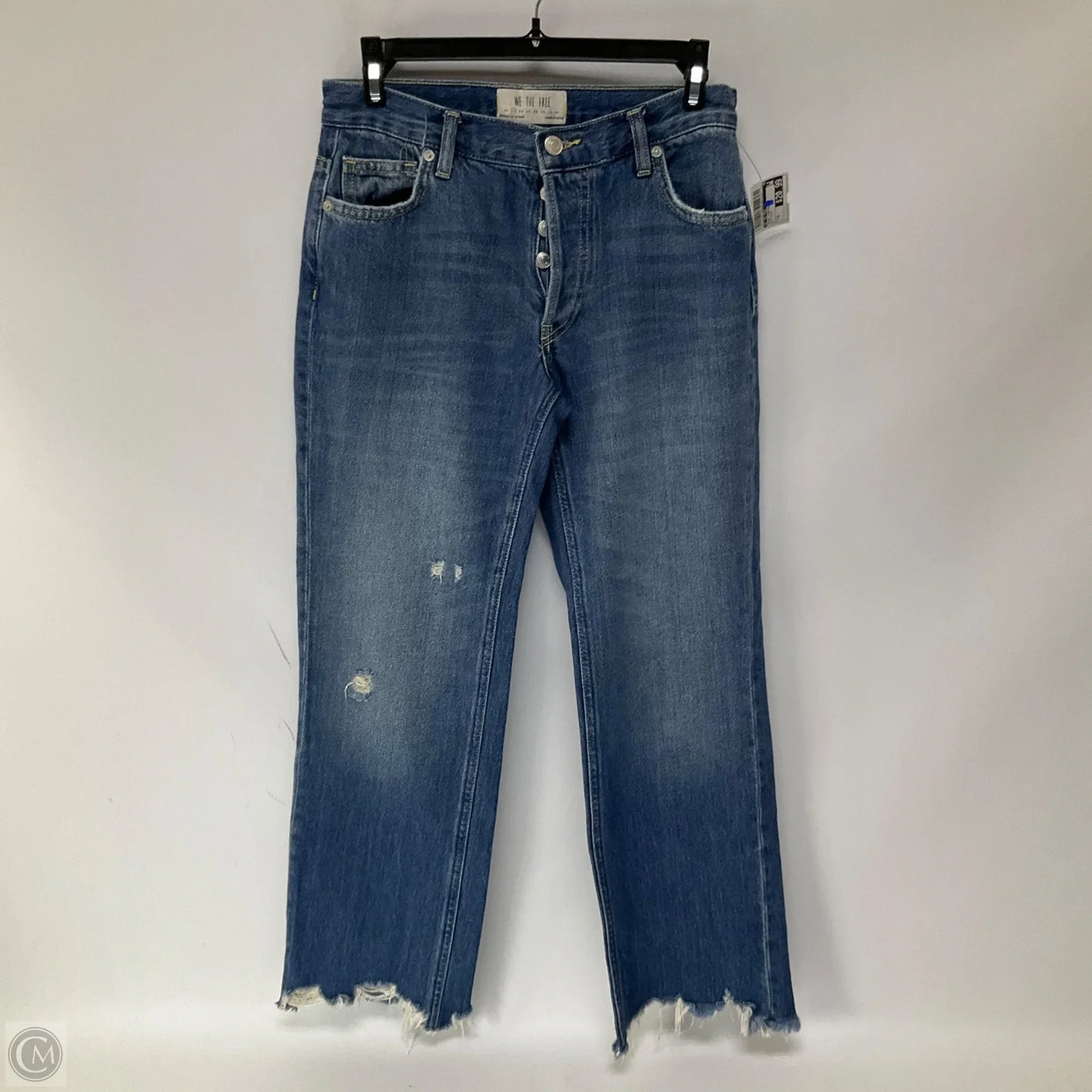 Jeans Straight By We The Free In Blue Denim, Size: 0