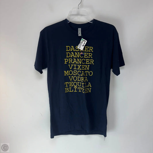 Top Short Sleeve Basic By Clothes Mentor In Blue, Size: S