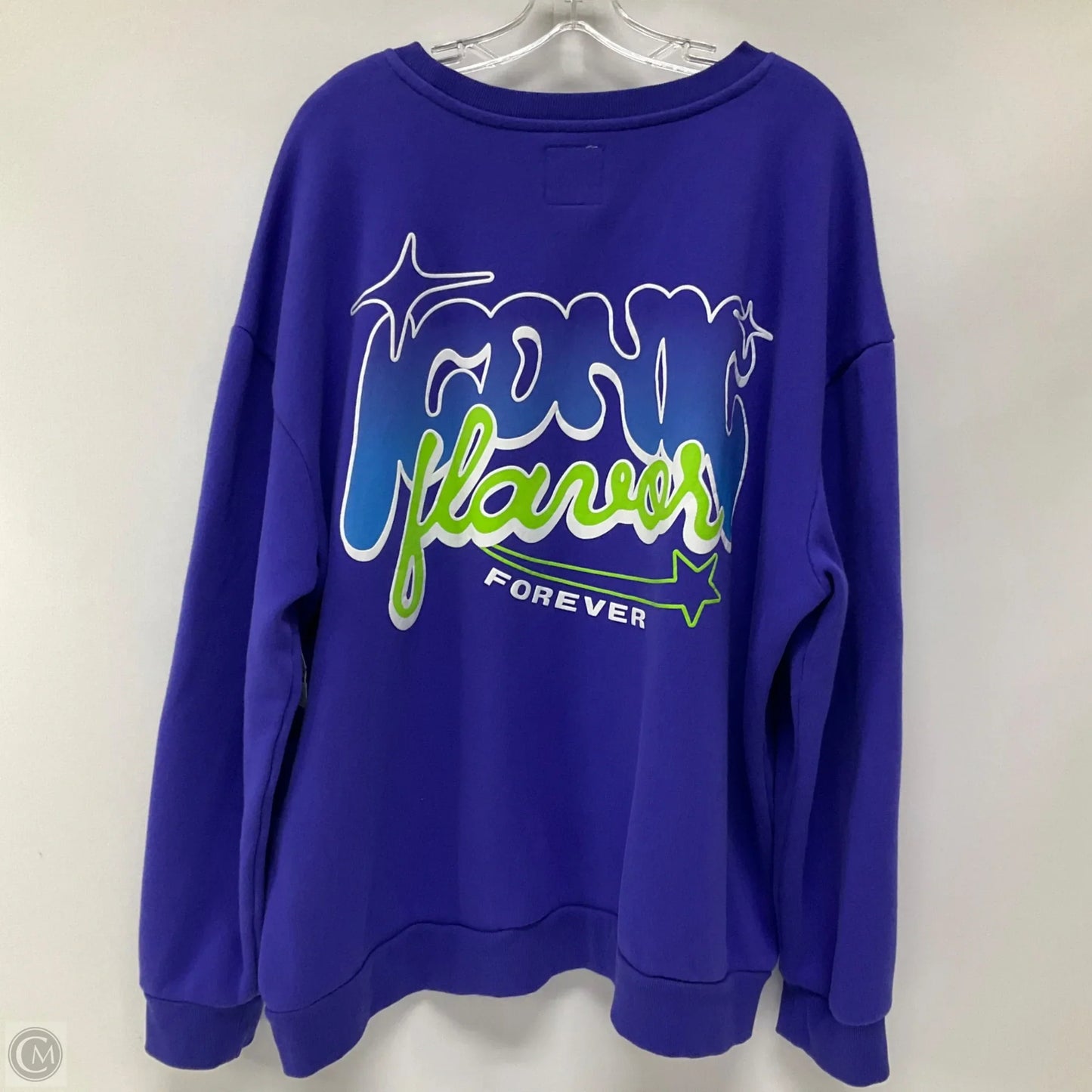Sweatshirt Crewneck By Target In Blue, Size: 2x
