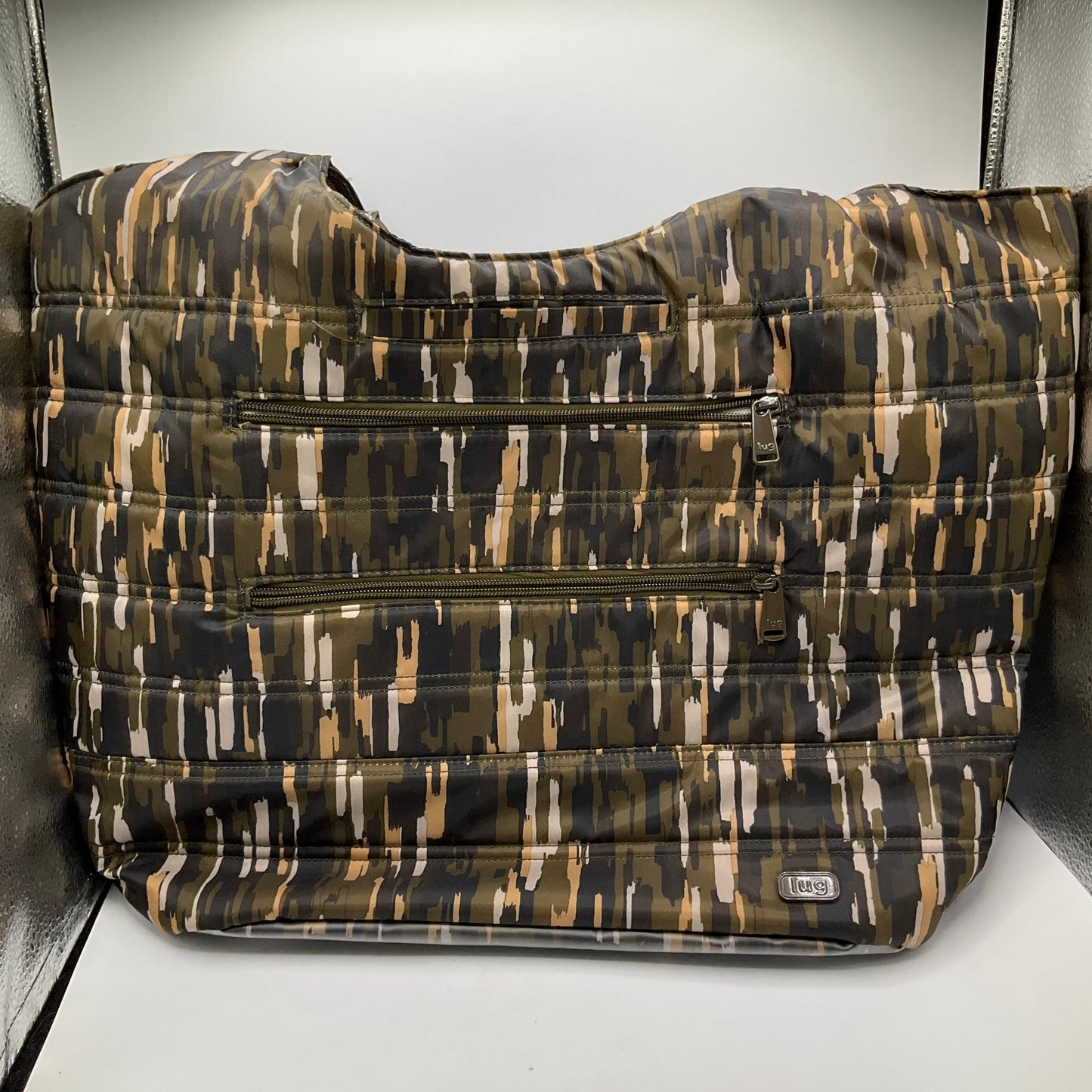 Diaper Bag By Cmb, Size: Large