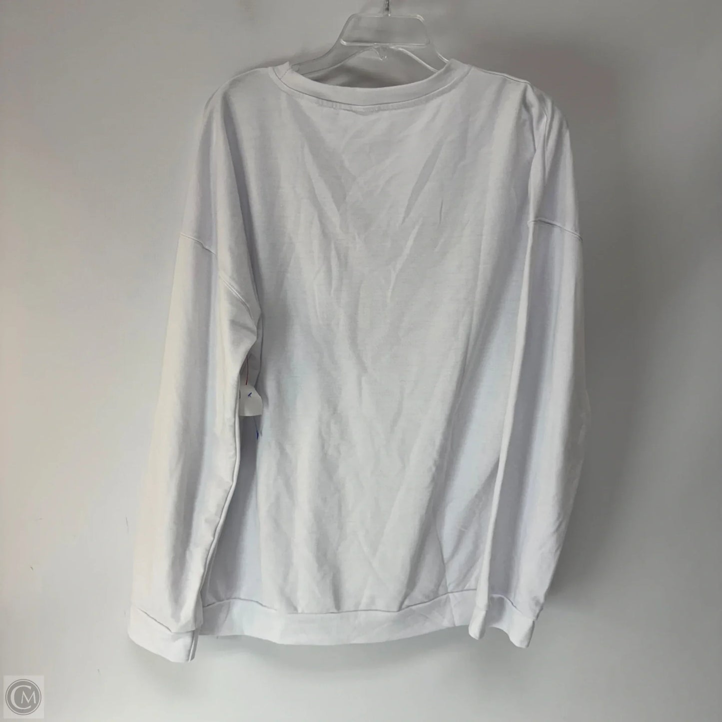 Top Long Sleeve By Cmf In White, Size: 3x