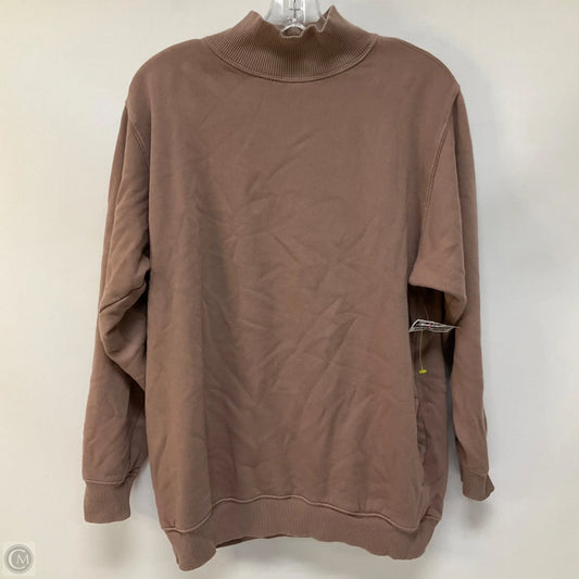 Sweatshirt Collar By Aerie In Brown, Size: Xs