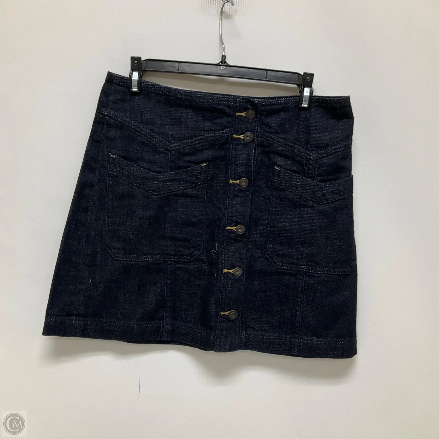 Skirt Mini & Short By Free People In Blue Denim, Size: 6
