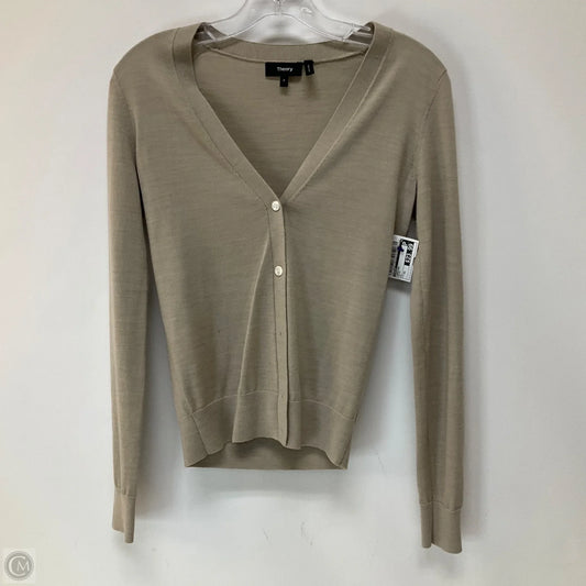 Cardigan By Theory In Beige, Size: Xs