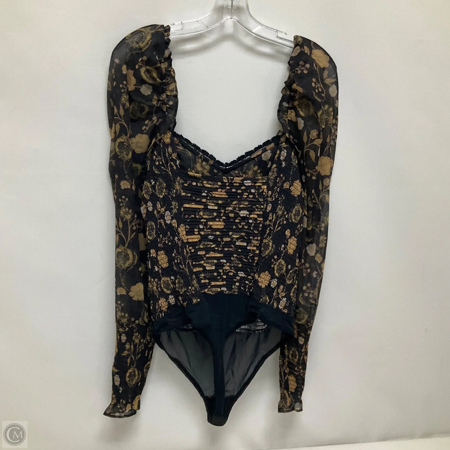 Bodysuit By Free People In Floral Print, Size: L
