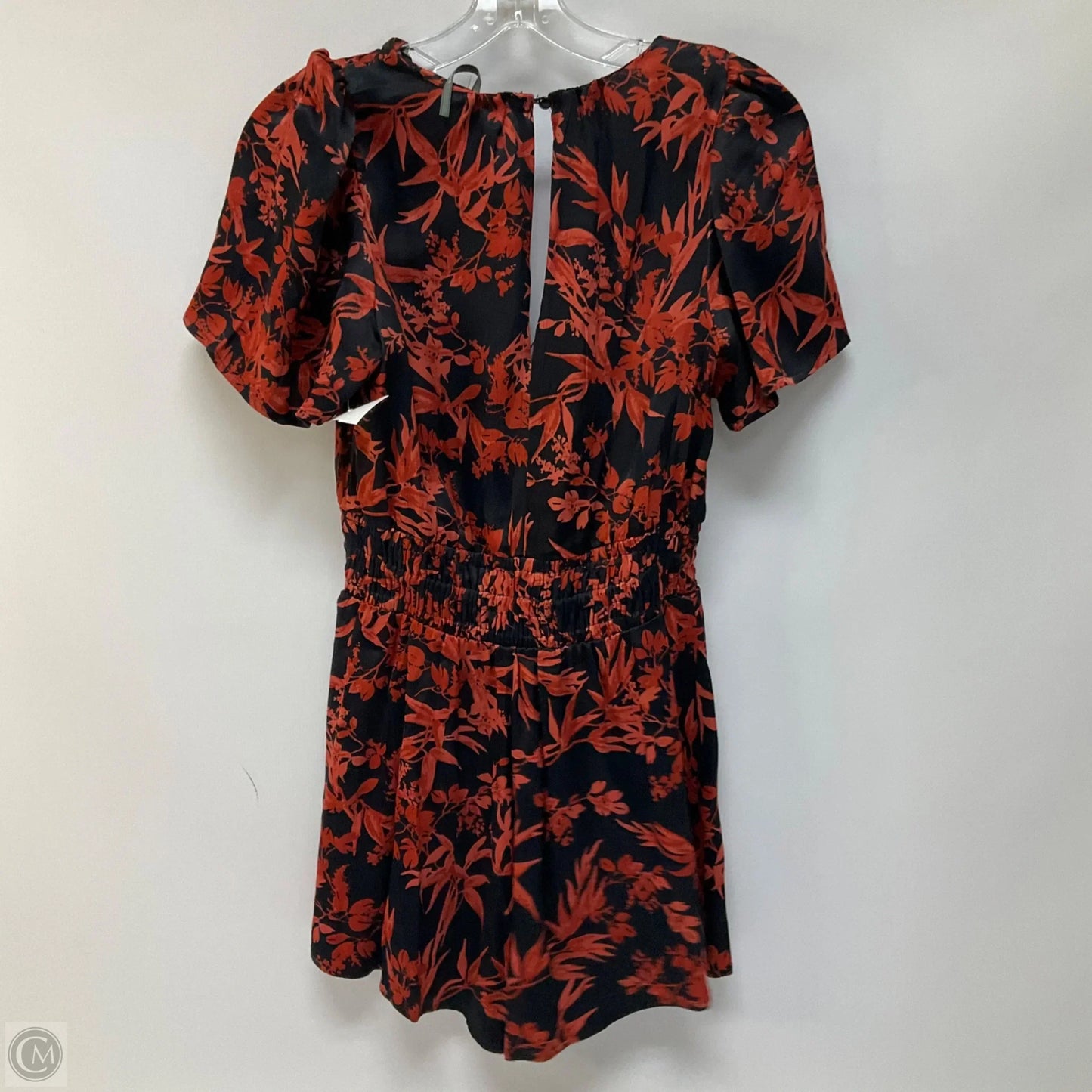 Romper By Anthropologie In Black & Orange, Size: Xs